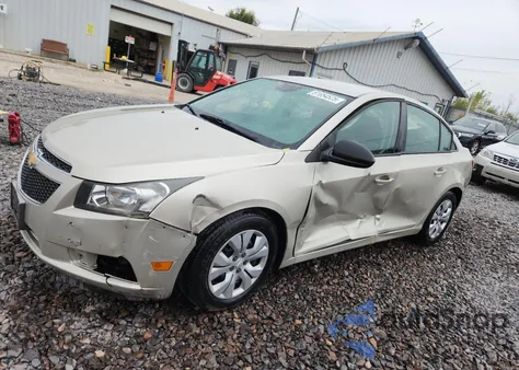 2013 Chevrolet Cruze Ls from USA, damaged, VIN 1G1PA5SH6D7209731